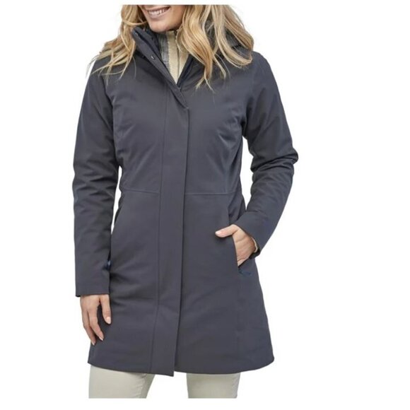 Rare 2012 Patagonia Tres Parka Smoulder Blue Medium - Picture 1 of 15